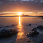 Rnagitoto from Milford beach, Auckland.