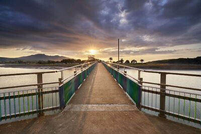 Raglan Bridge Sunset