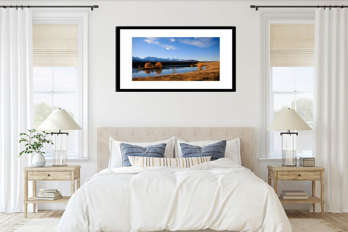 lake poaka frame print